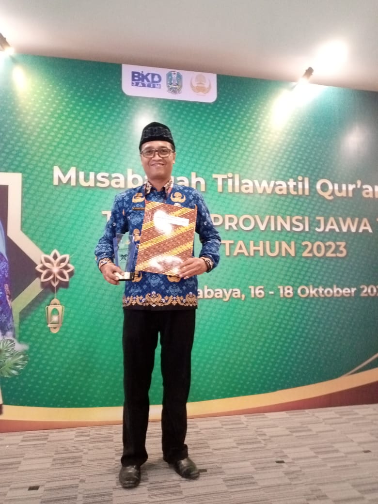 Musabaqoh Tilawatil Qur’an Korpri Provinsi Jawa Timur 2023 : Guru MTsN 1 Lumajang Raih Juara 4 ﻿