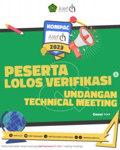 Finalis Kompetisi Pelajar Alef Education (KOMPAC) 2023 Matematika Tingkat Nasional dari MTsN 1 Lumajang