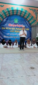 Peringatan Isro’ Mi’raj Nabi Muhammad SAW di MTsN 1 Lumajang
