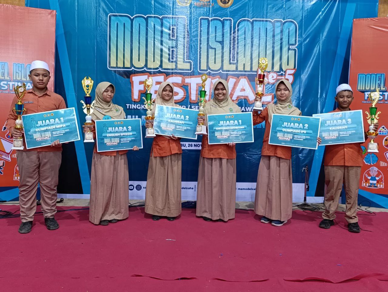 MTsN 1 Lumajang Raih Prestasi Gemilang di MIFEST KE V MA Model Zainul Hasan Genggong Probolinggo