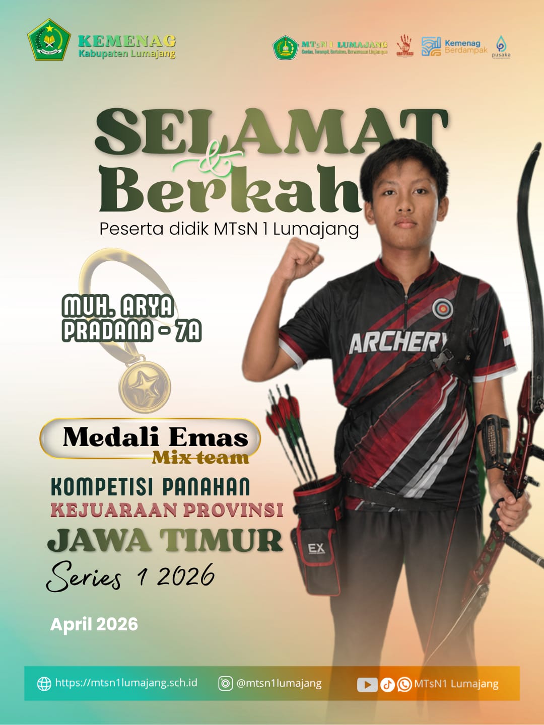 Kompetisi Panahan Medali Emas