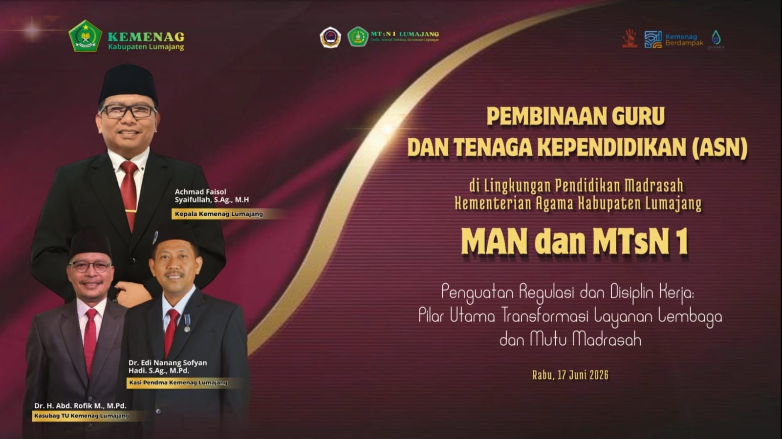 Pembinaan Guru dan Tenaga Kependidikan