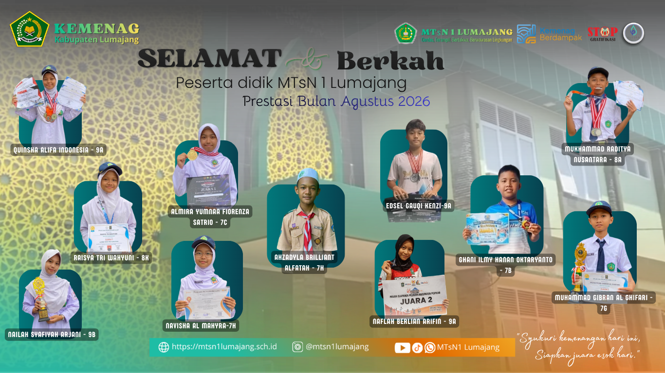 Prestasi Bulan Agustus 2026